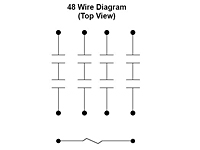 48 Series - Contactor Relays - Wiring Diagram