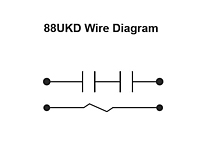 88UKD Series - Miniature Open Style Power Relays - Wiring Diagram