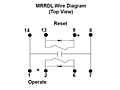 MRRDL Series - Latching Reed Relays - Wiring Diagram